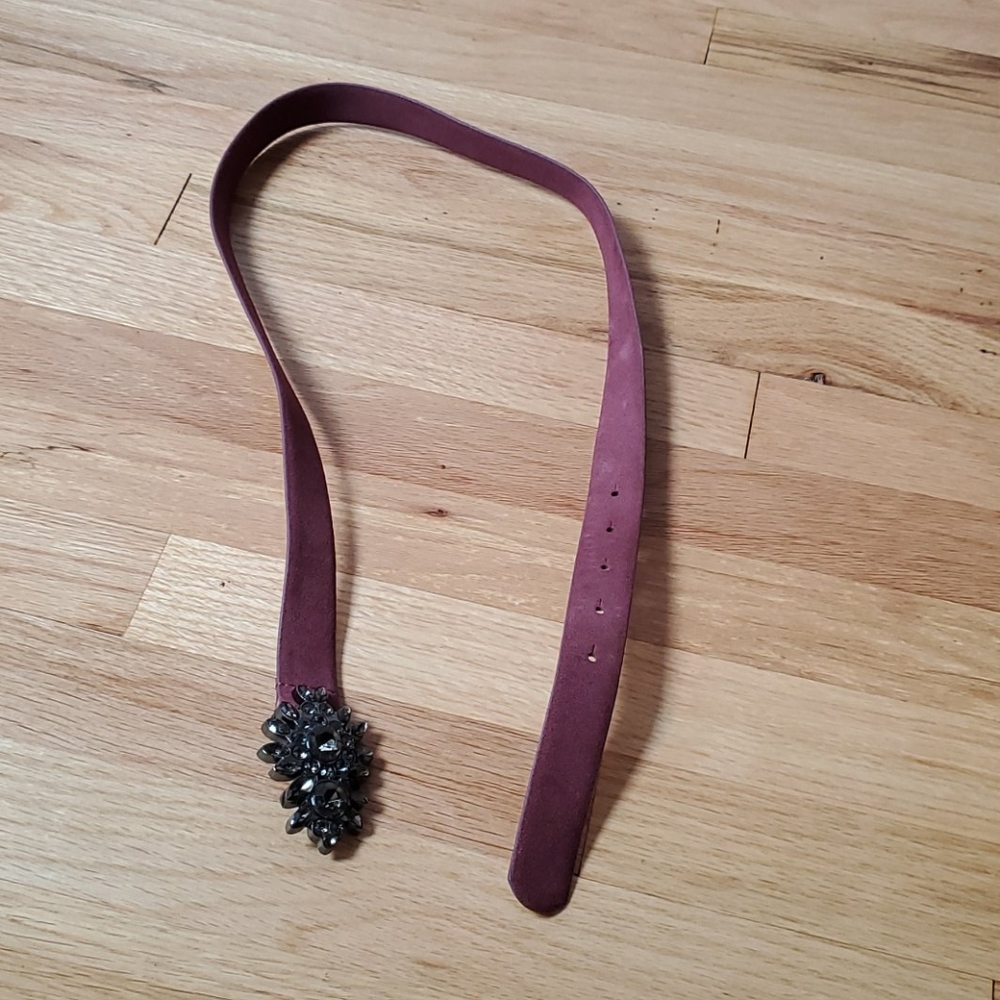 Mauve Crystal Belt